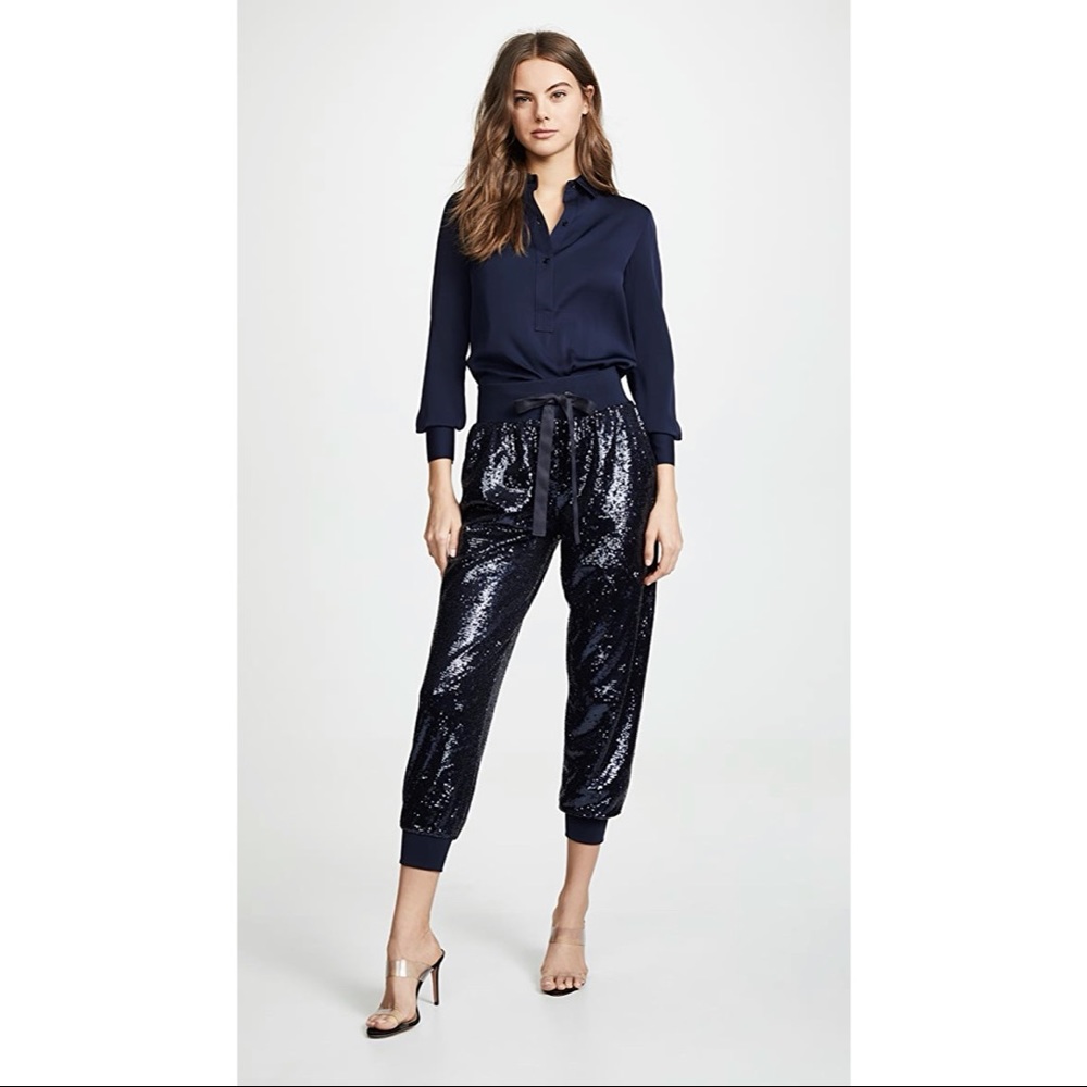 Cinq a Sept Sequin Giles Pants size xs